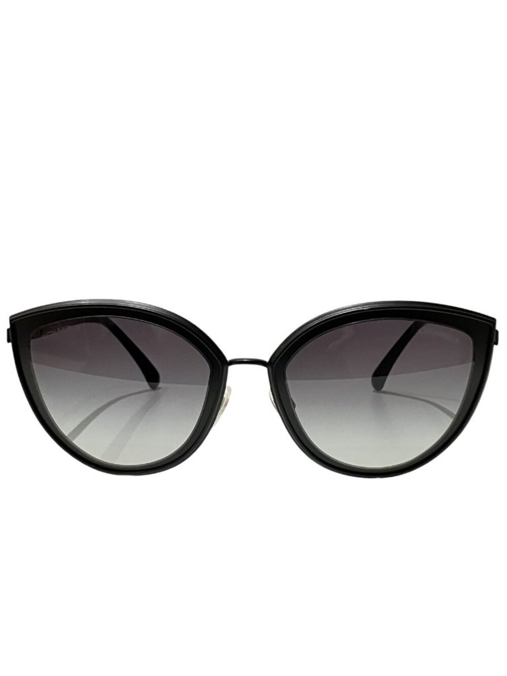 Chanel Cat Eye Sunglasses Alloy Acetate Eyewear